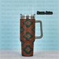 Wild West 40 oz Travel Mug
