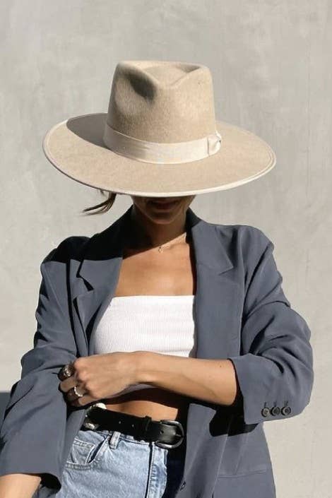 Hotter Than a $2 Pistol Wool Felt Rancher