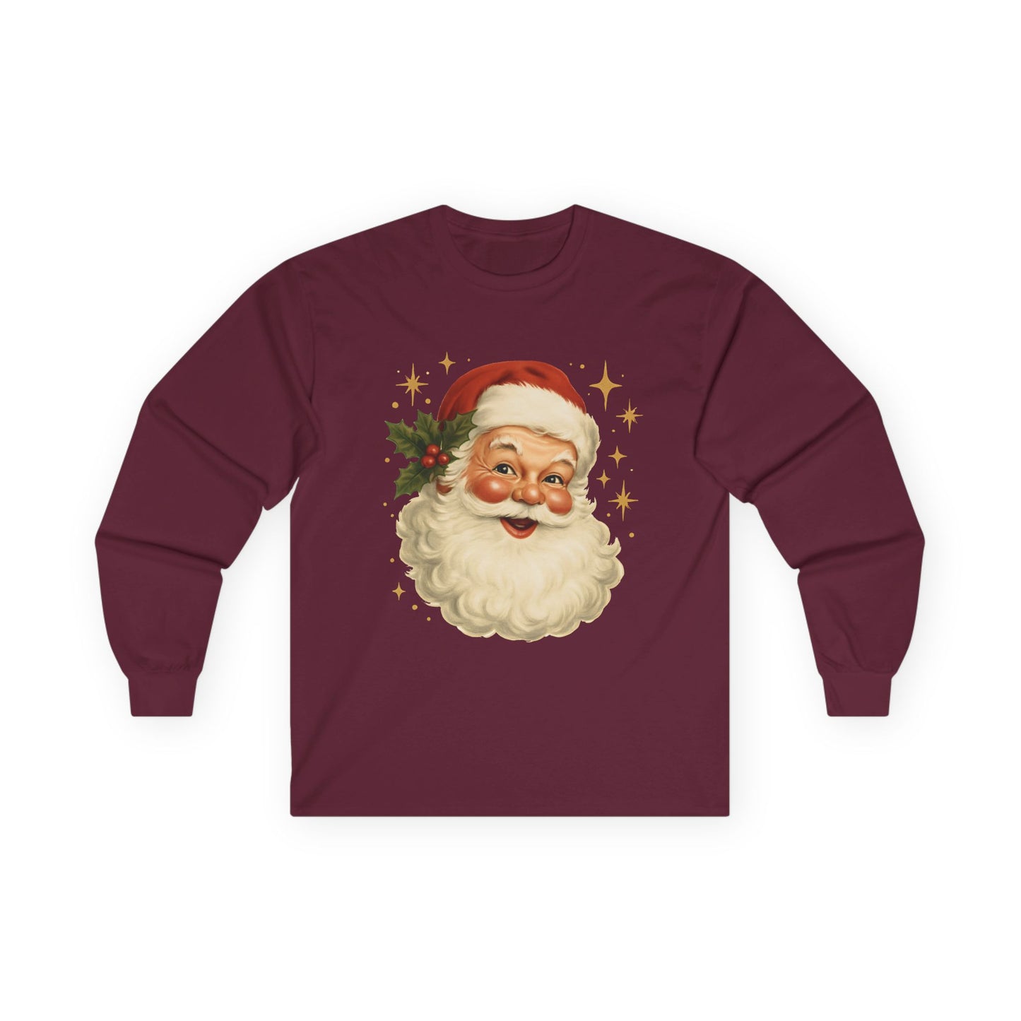 Vintage Santa Long Sleeve Tee