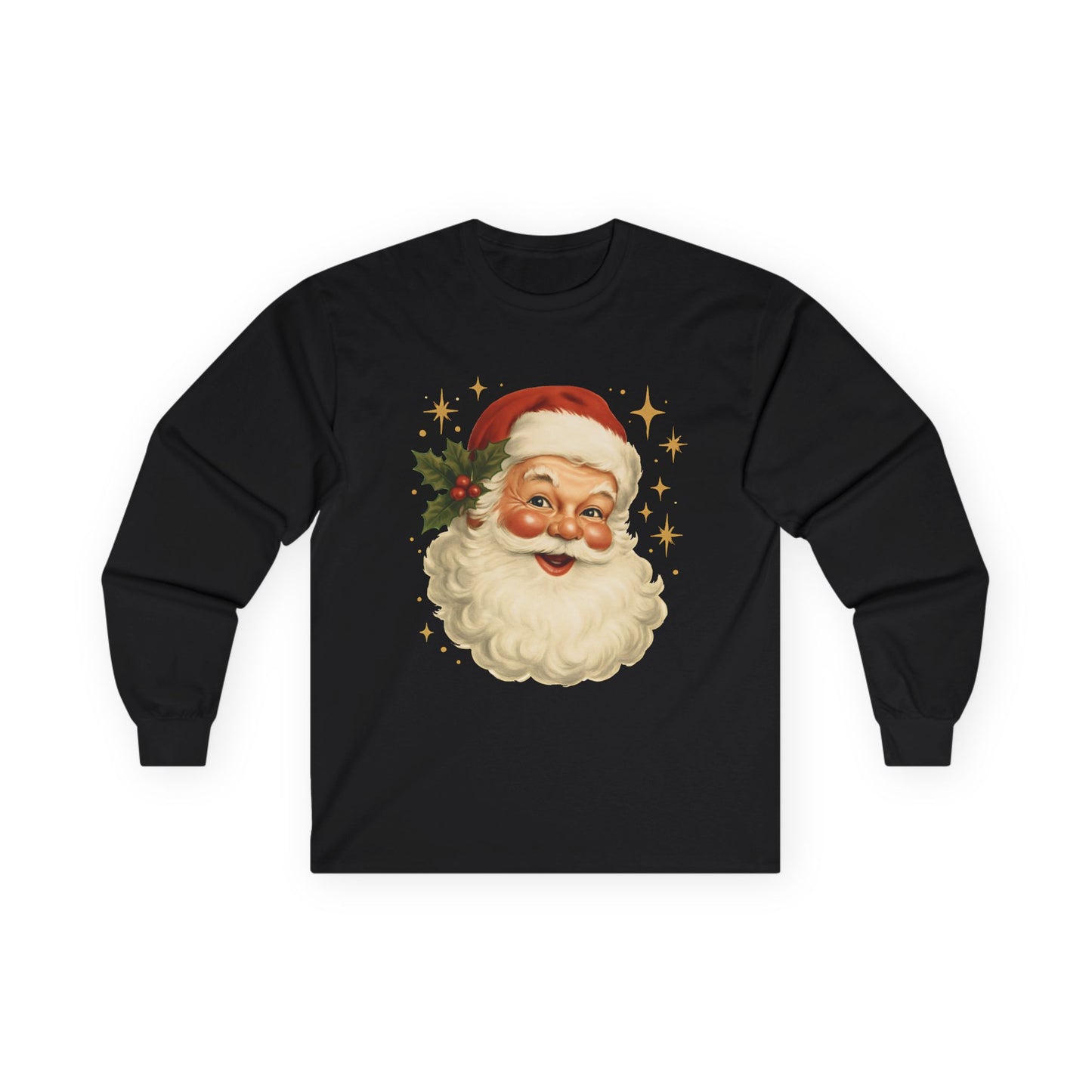 Vintage Santa Long Sleeve Tee