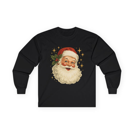Vintage Santa Long Sleeve Tee