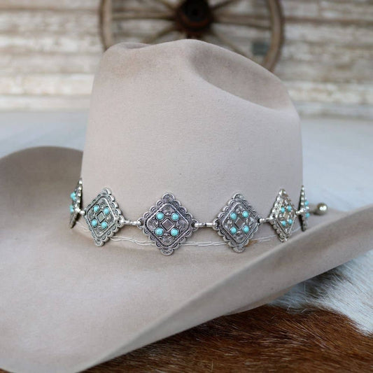 Turquoise Dreams Hat Band