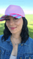 Pretty in Pink Blank Trucker Hat