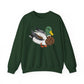 Mallard Duck Patchwork Sweatshirt