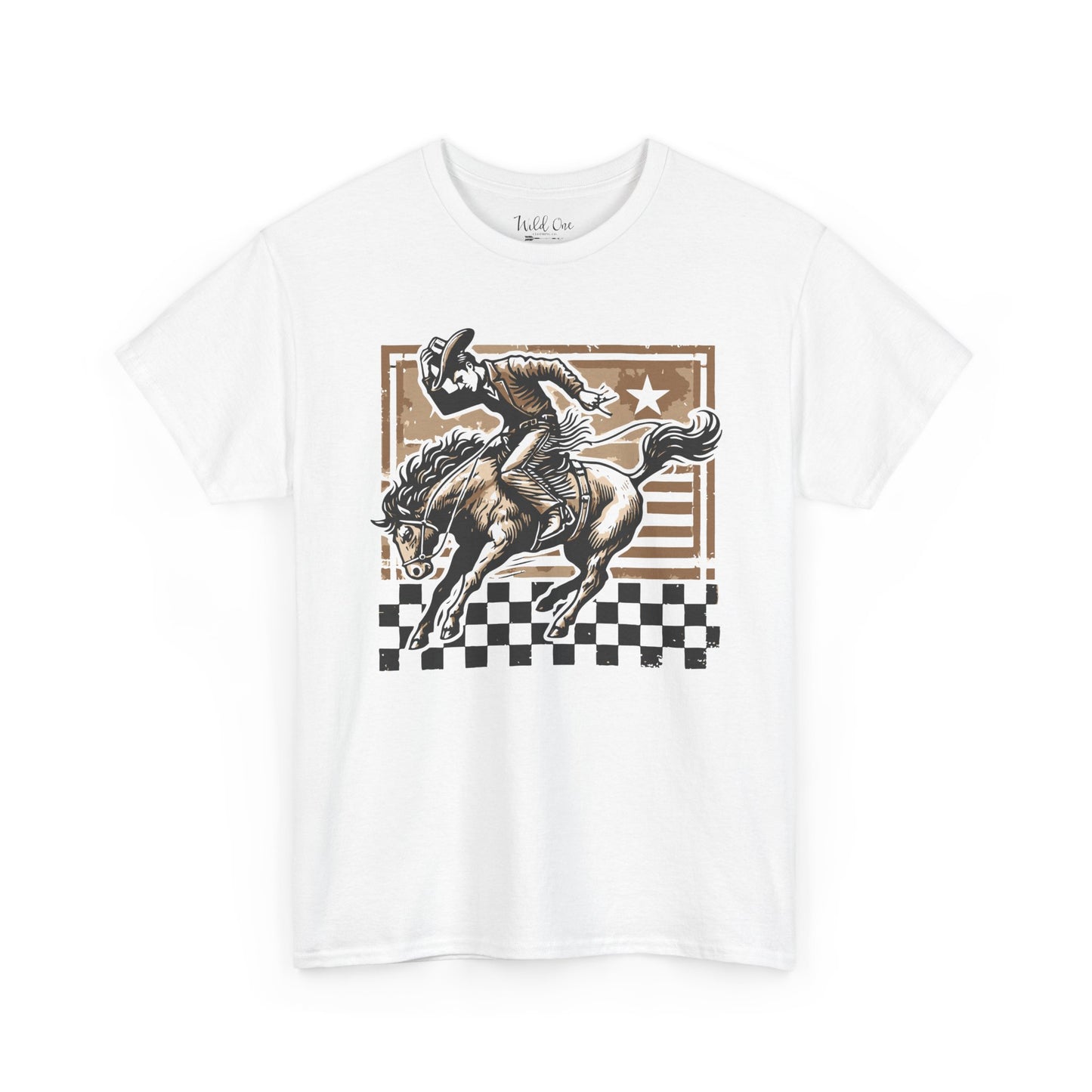 Vintage Rodeo Cowboy Graphic Tee