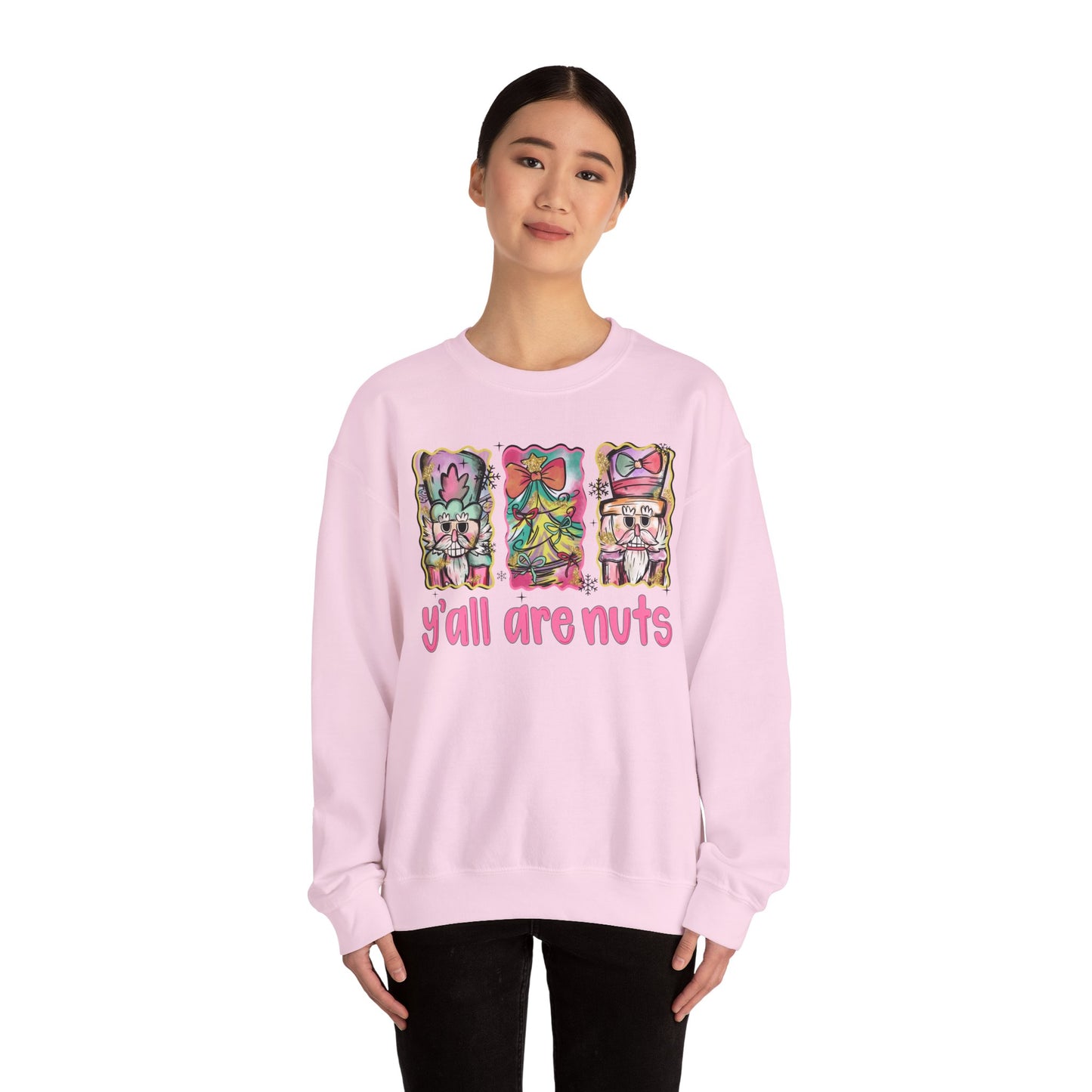 Y'all are Nuts Crewneck Sweatshirt