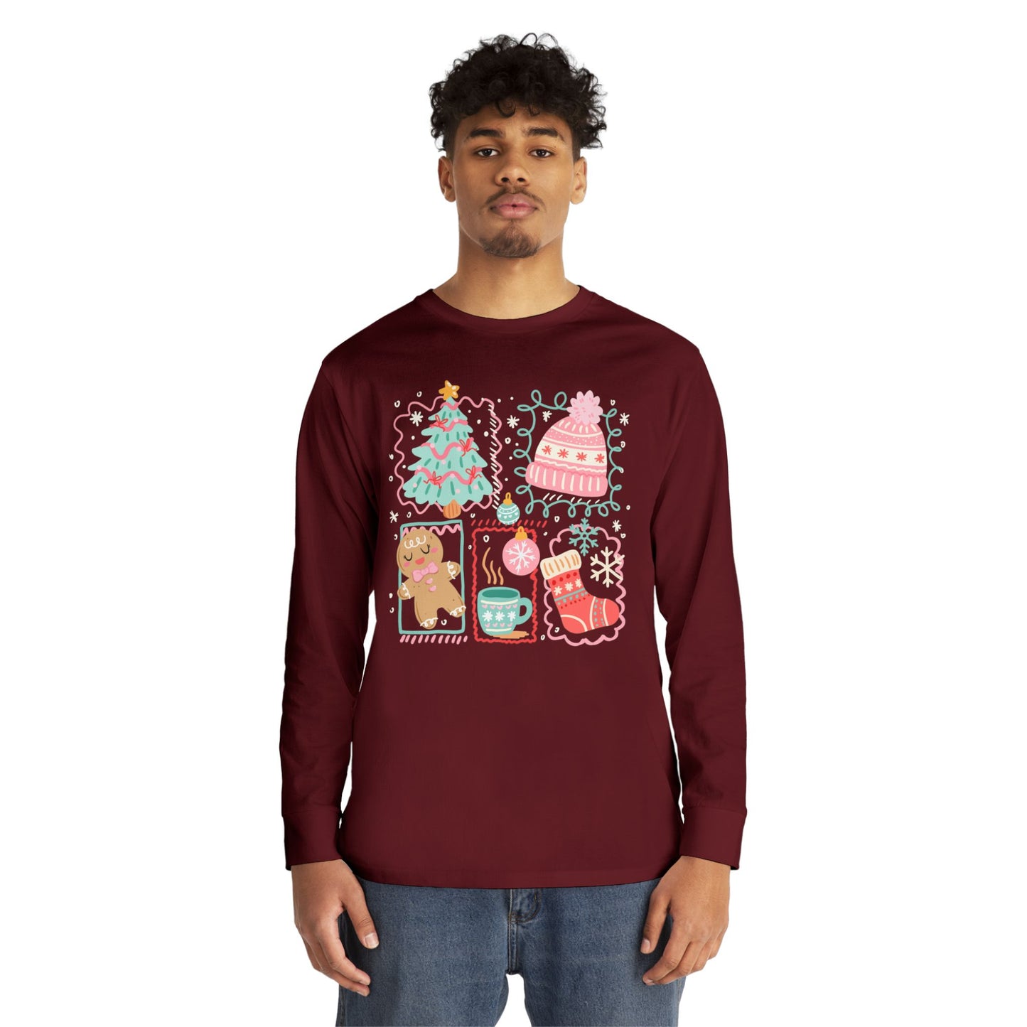 Cutie Christmas Crewneck L/S Tee