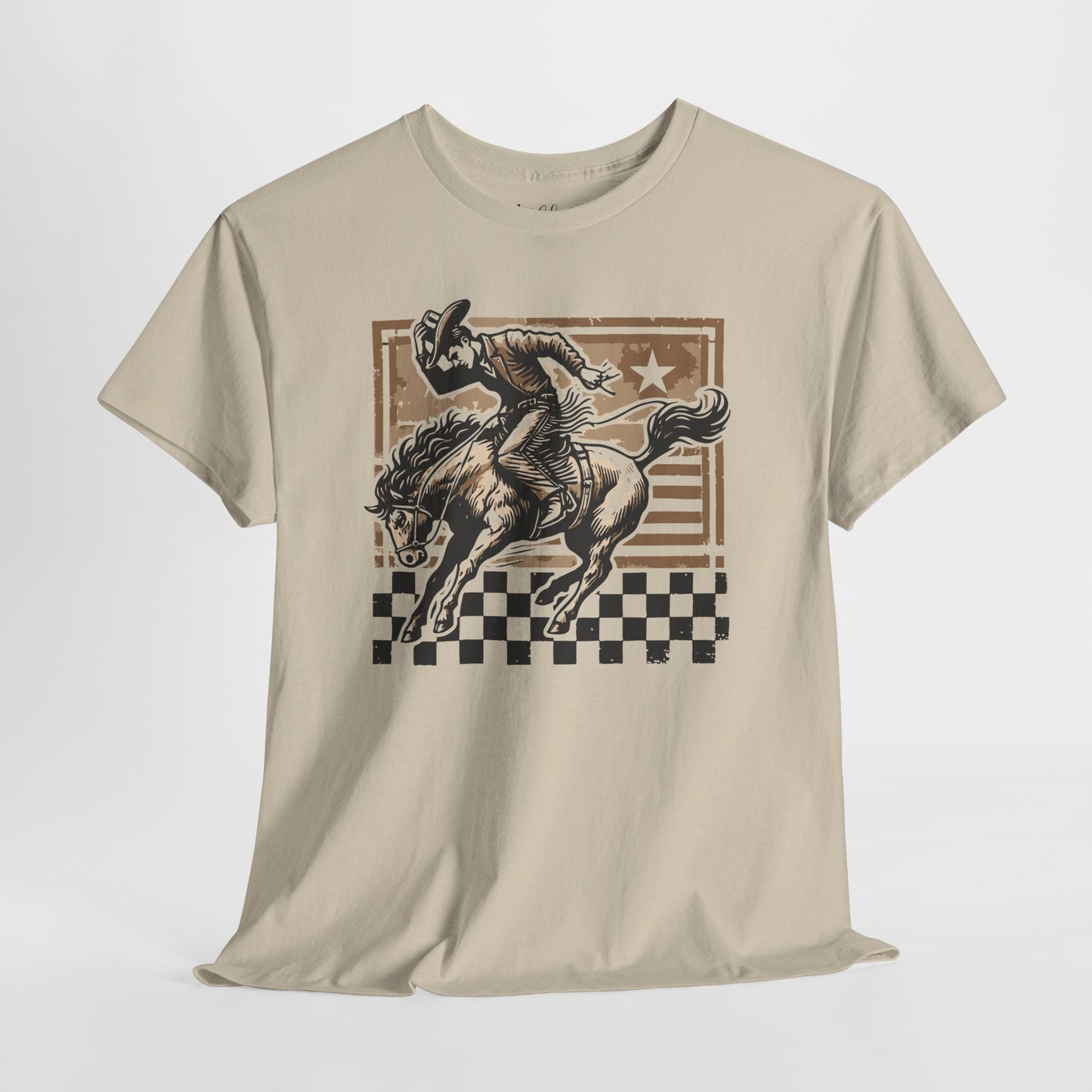 Vintage Rodeo Cowboy Graphic Tee
