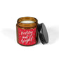 Merry and Bright Scented Soy Candle - Holiday Aromatherapy