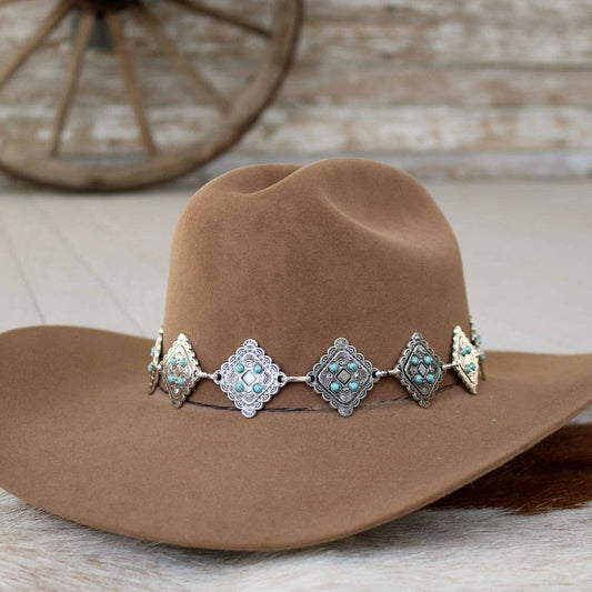 Turquoise Dreams Hat Band