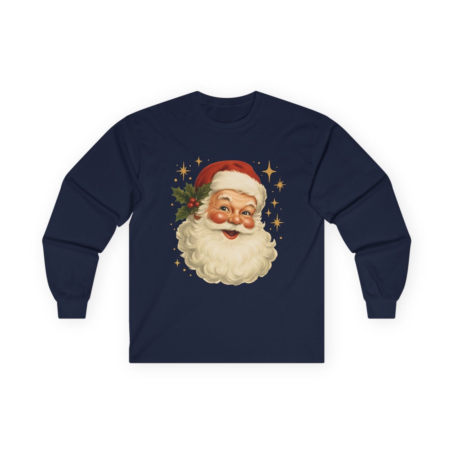 Vintage Santa Long Sleeve Tee