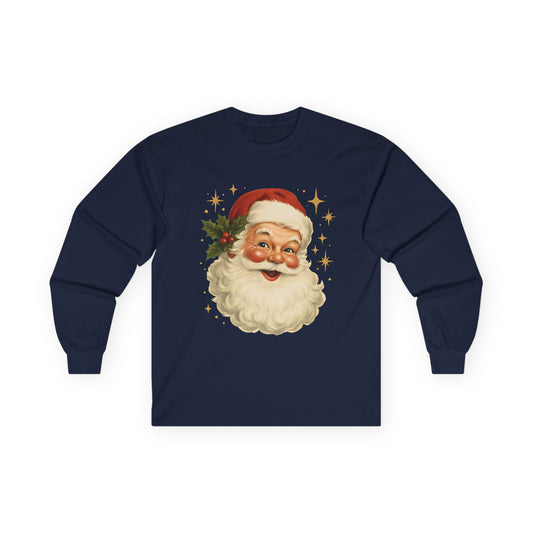 Vintage Santa Long Sleeve Tee