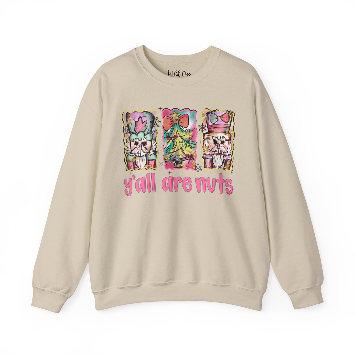 Y'all are Nuts Crewneck Sweatshirt