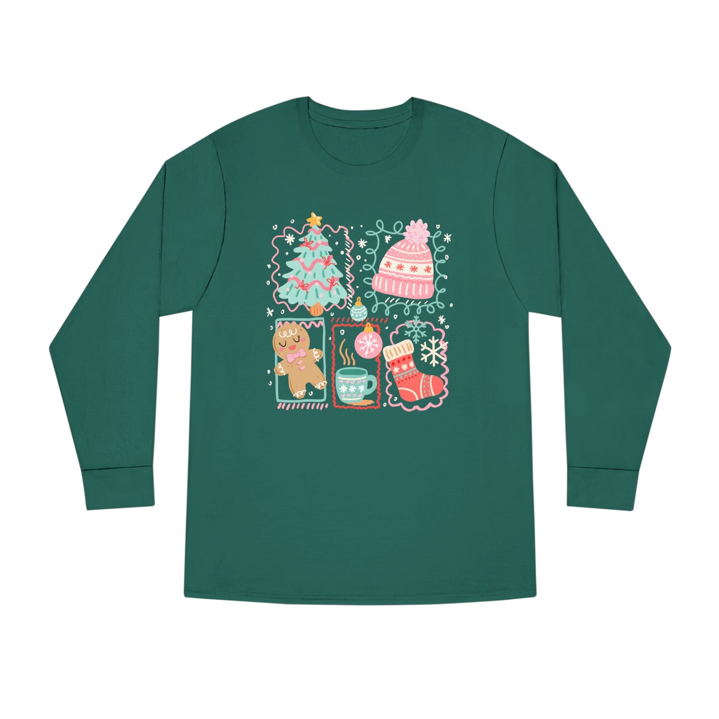 Cutie Christmas Crewneck L/S Tee