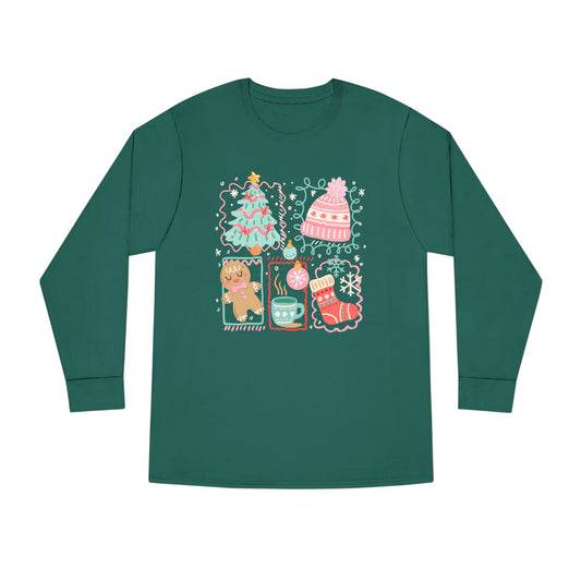 Cutie Christmas Crewneck L/S Tee