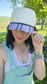 Neutral Stripes Blank Trucker Hat