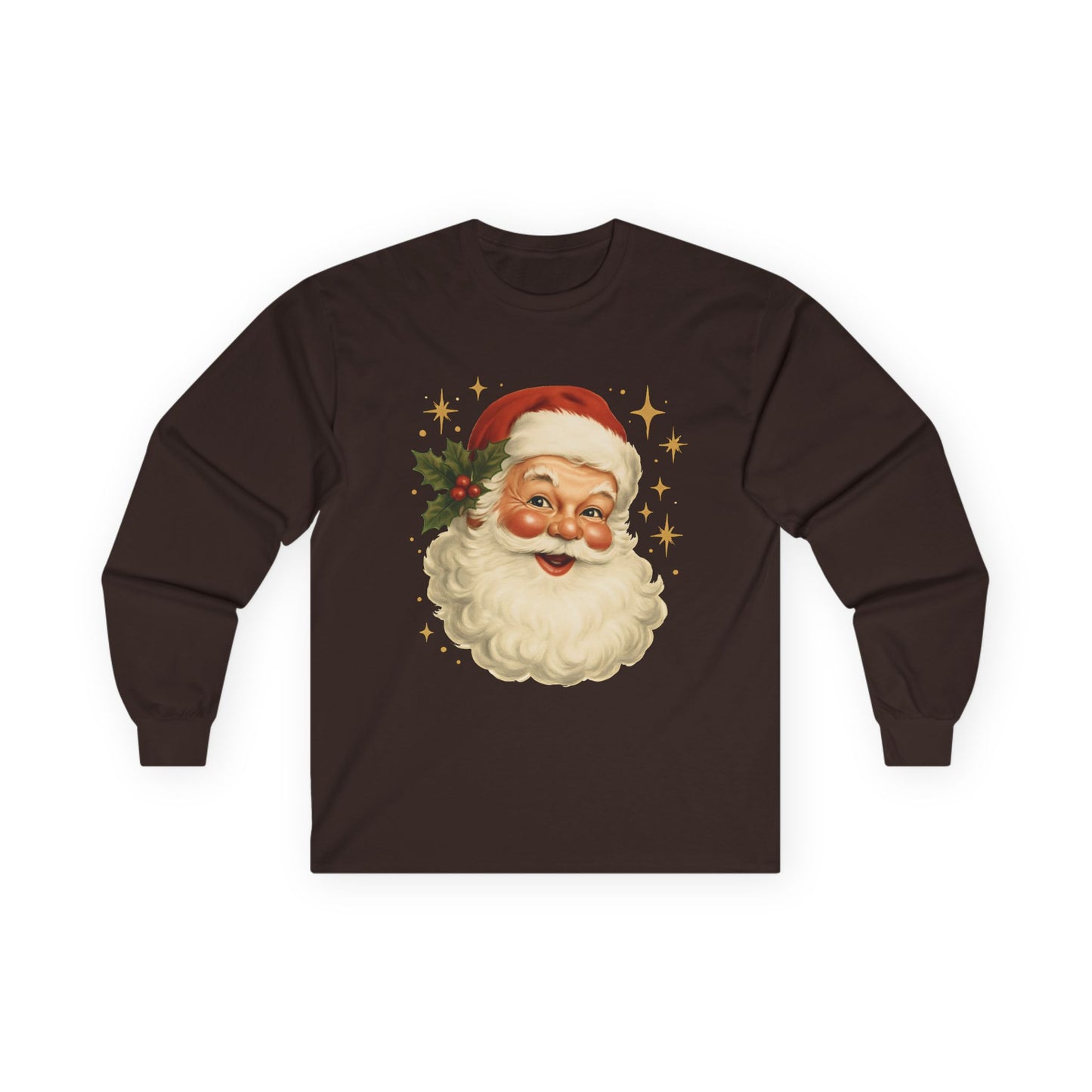Vintage Santa Long Sleeve Tee