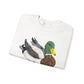 Mallard Duck Patchwork Sweatshirt