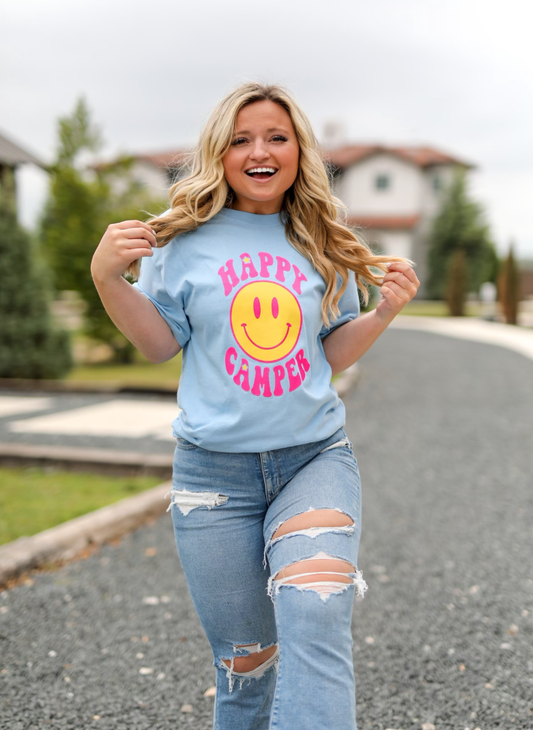 K&C Happy Camper Graphic Tee
