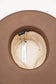 Beth Wool Felt Rancher - Chestnut