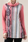 Boots, Bling, & Aztec Things Cowl Neck L/S