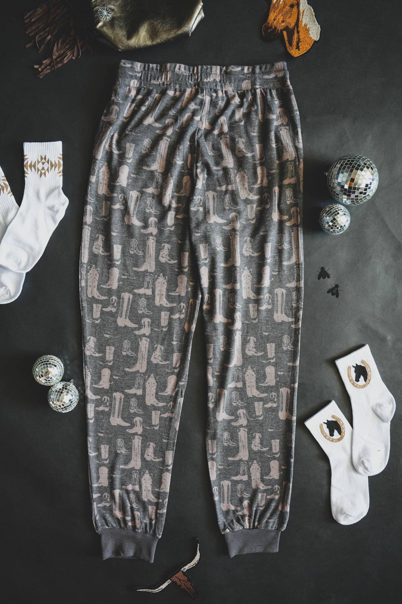 LOUNGY LARIAT JOGGERS *BOOT SCOOT: 3XL