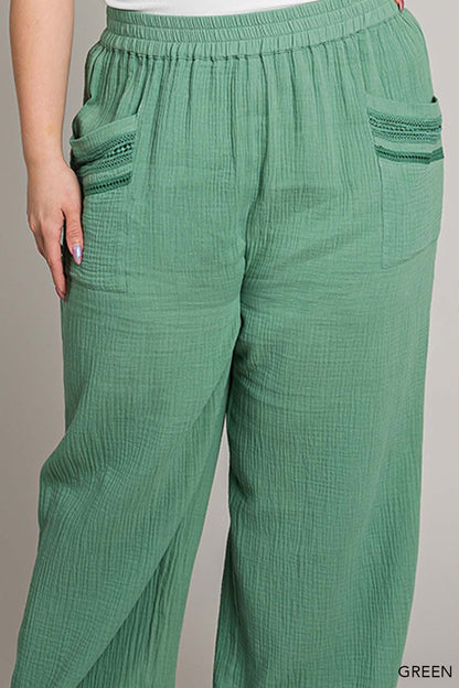 Girls Wanna Have Fun Wide Leg Pants