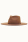 Beth Wool Felt Rancher - Chestnut