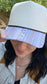 Cutesy Football Blank Trucker Hat