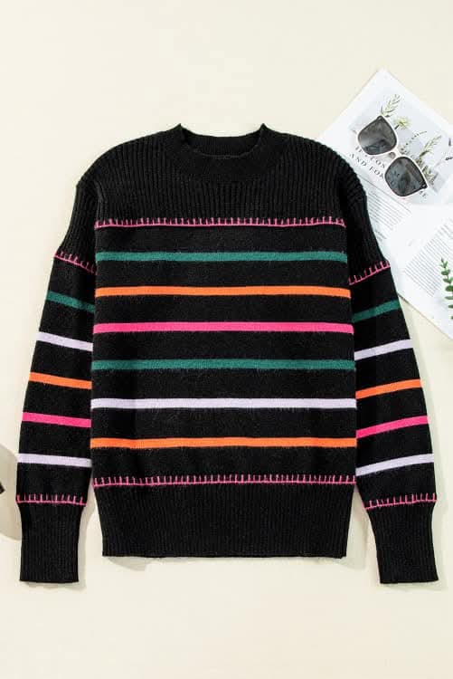 *PREORDER* Striped Sweater