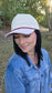 Floral Gingham Blank Trucker Hat