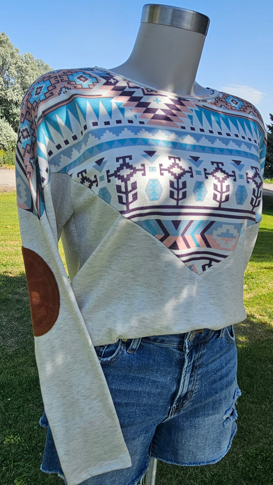 Aztec Me Later, Cowboy Longsleeve