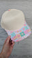 Beach Patchwork Blank Trucker Hat