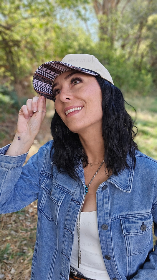 Girly Camo Blank Trucker Hat
