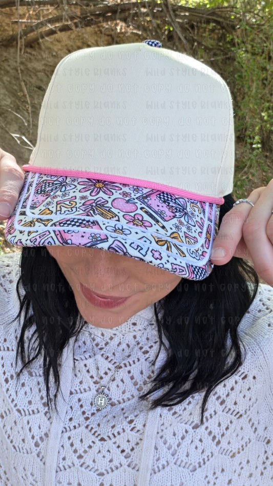 School Teacher Blank Trucker Hat