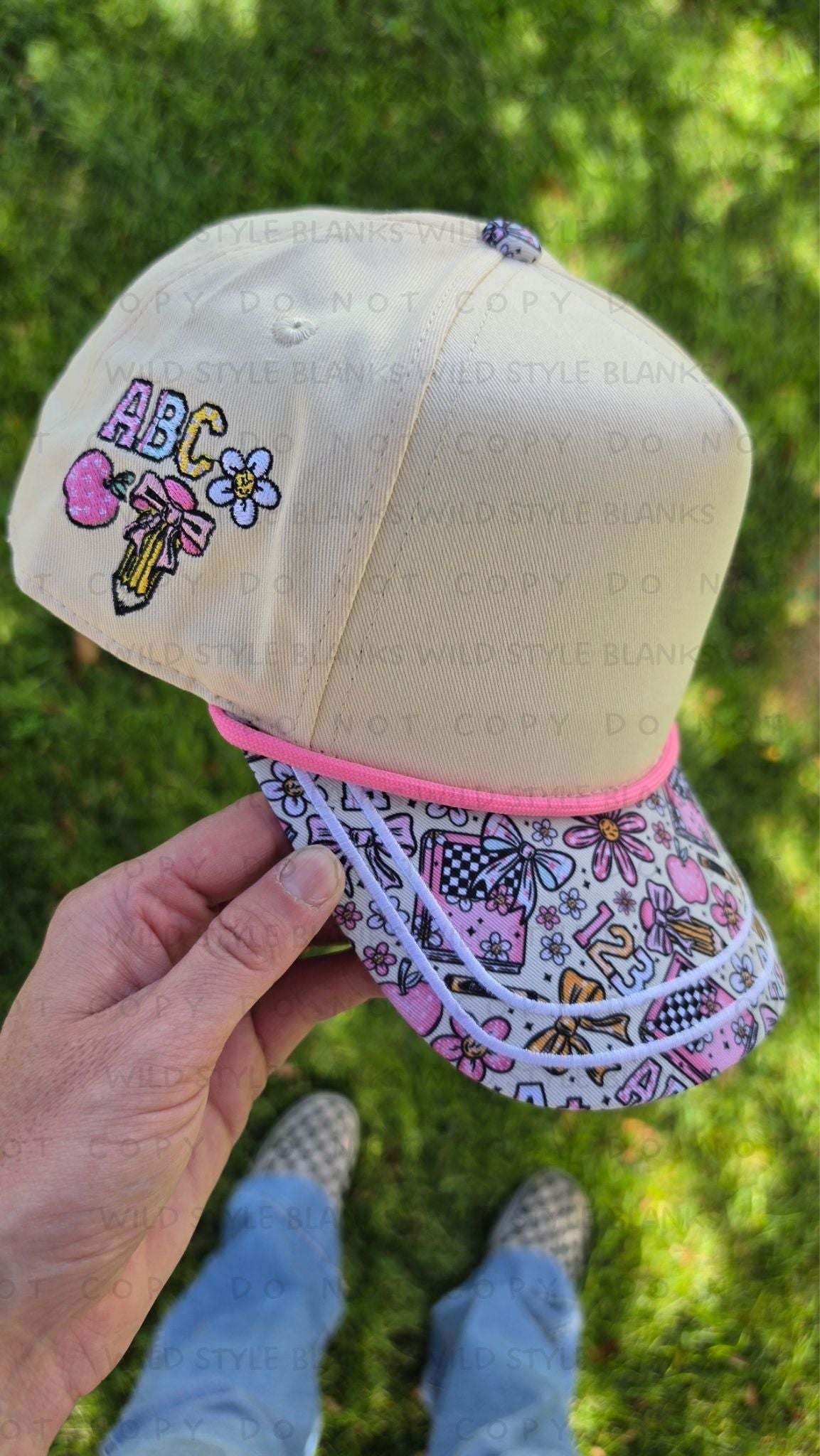 School Teacher Blank Trucker Hat