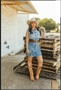 Denim Sweetheart Dress