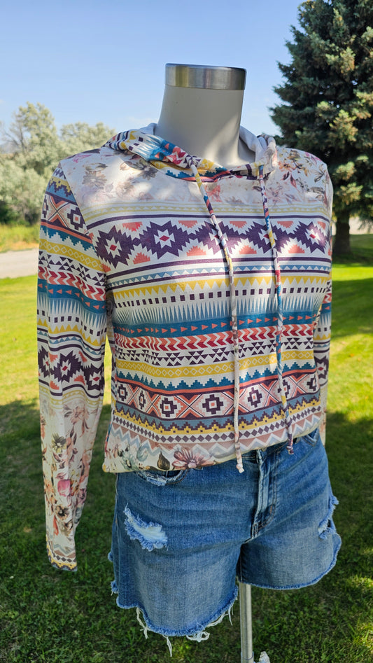 Kiss My Aztec Relaxed Hoodie