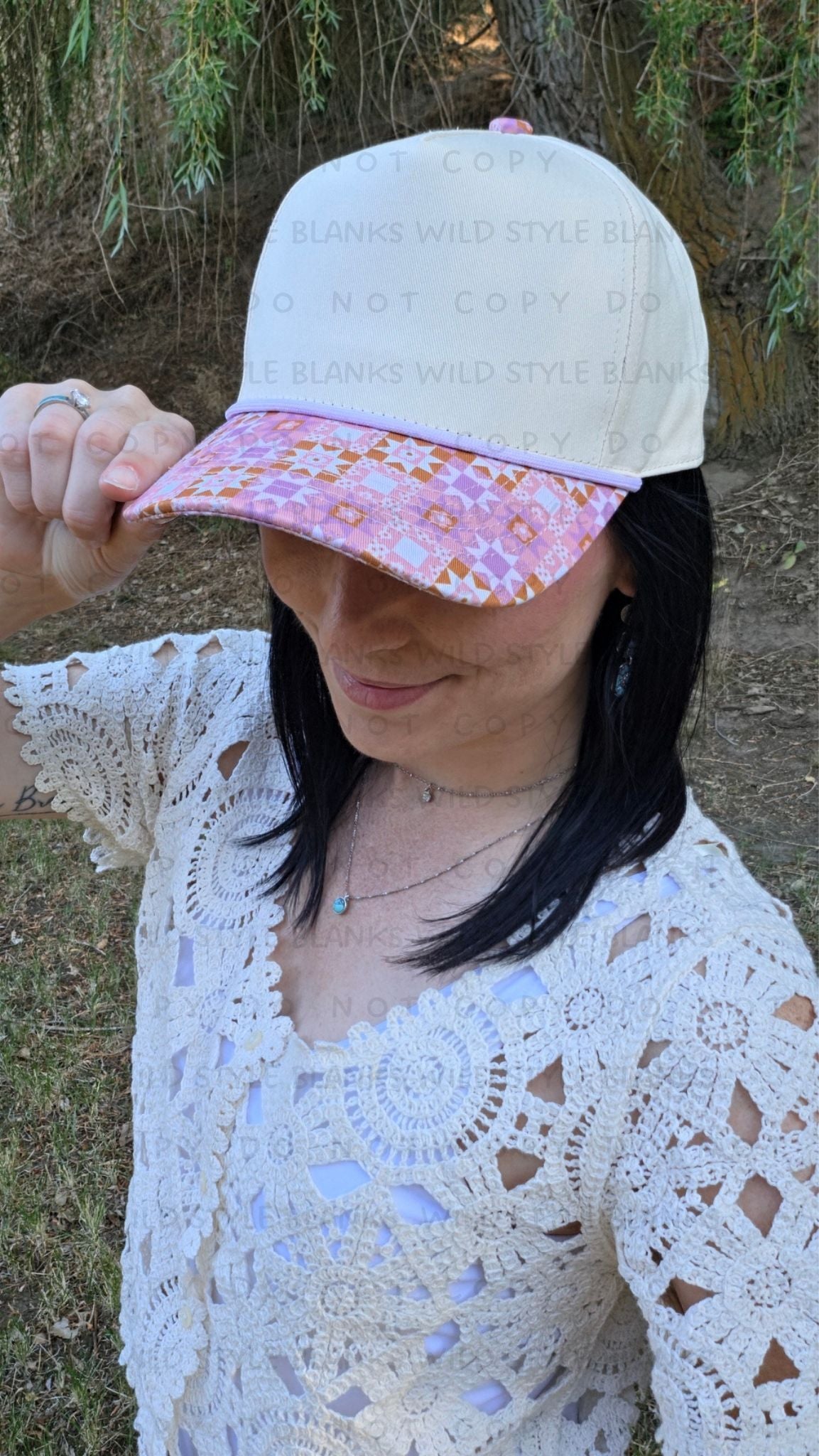 Yeehaw Meemaw Blank Trucker Hat