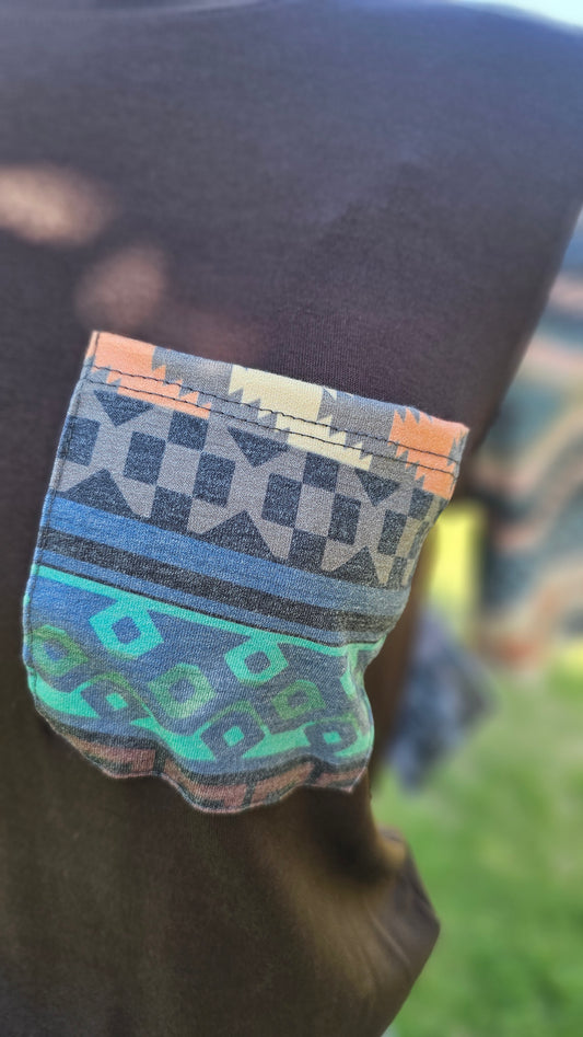 Don't Aztec My Vibe Short Sleeve Tee