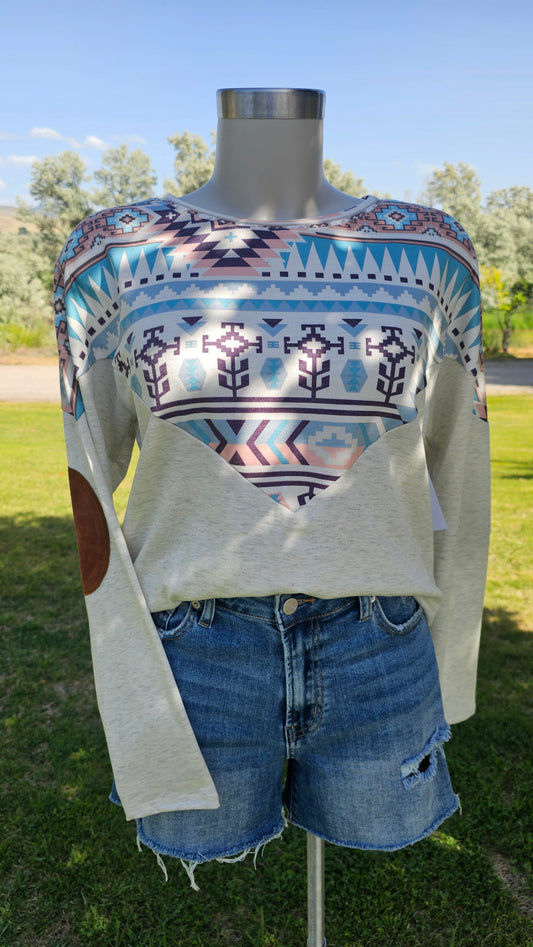 Aztec Me Later, Cowboy Longsleeve