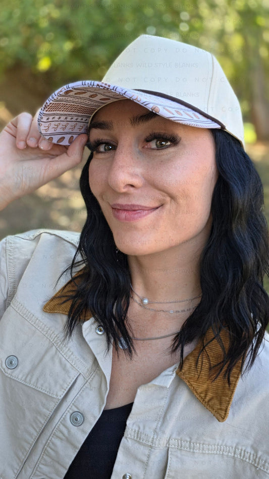 Cutesy Football Blank Trucker Hat