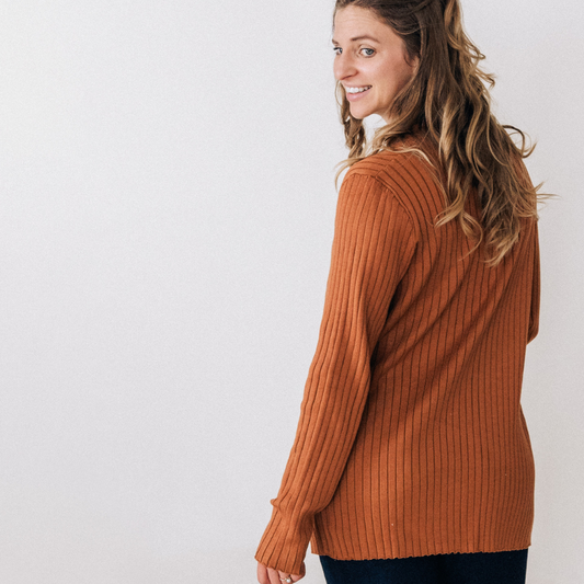 Pumpkin Spice Cardi