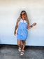 Daisy Me Rollin' Overall Dress - PRE-ORDER ***