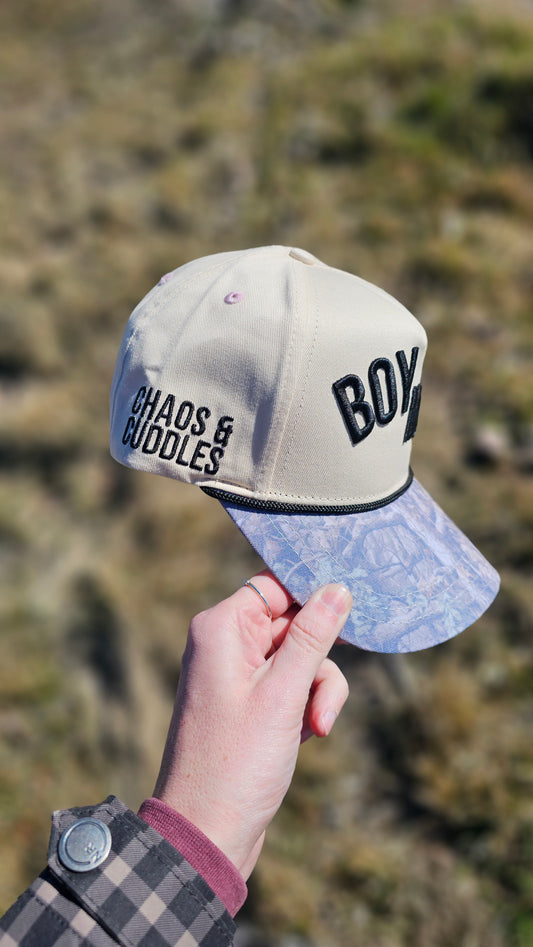 Boy Mom Camo Ballcap