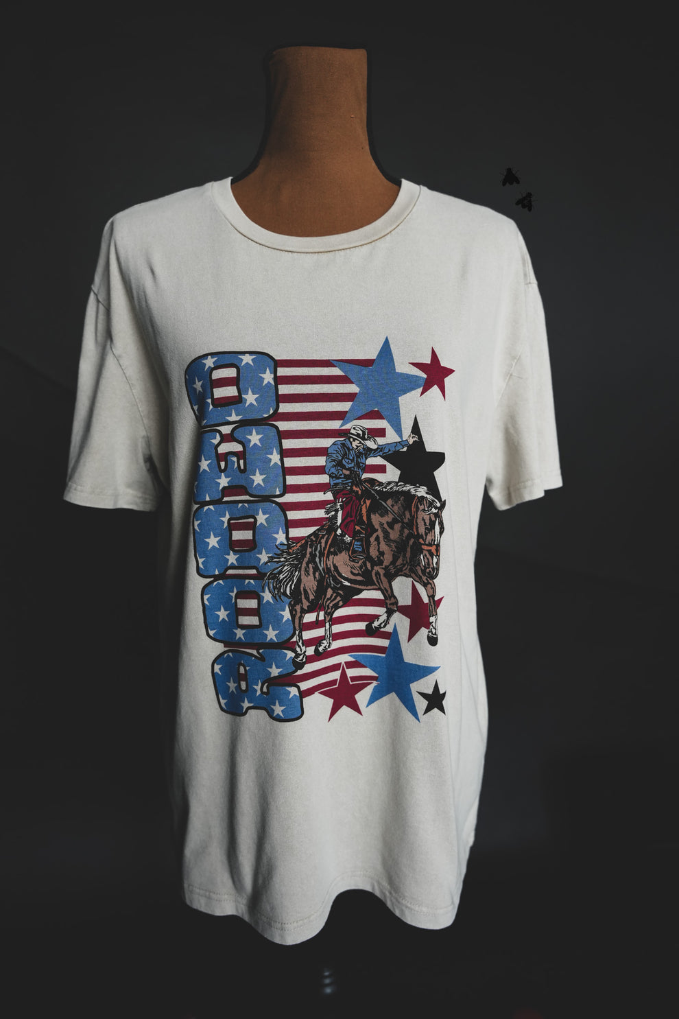 Red, White, & Blue Rodeo Tee