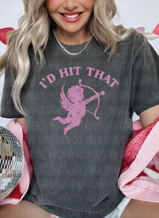 I'd Hit That Oversized Graphic Tee