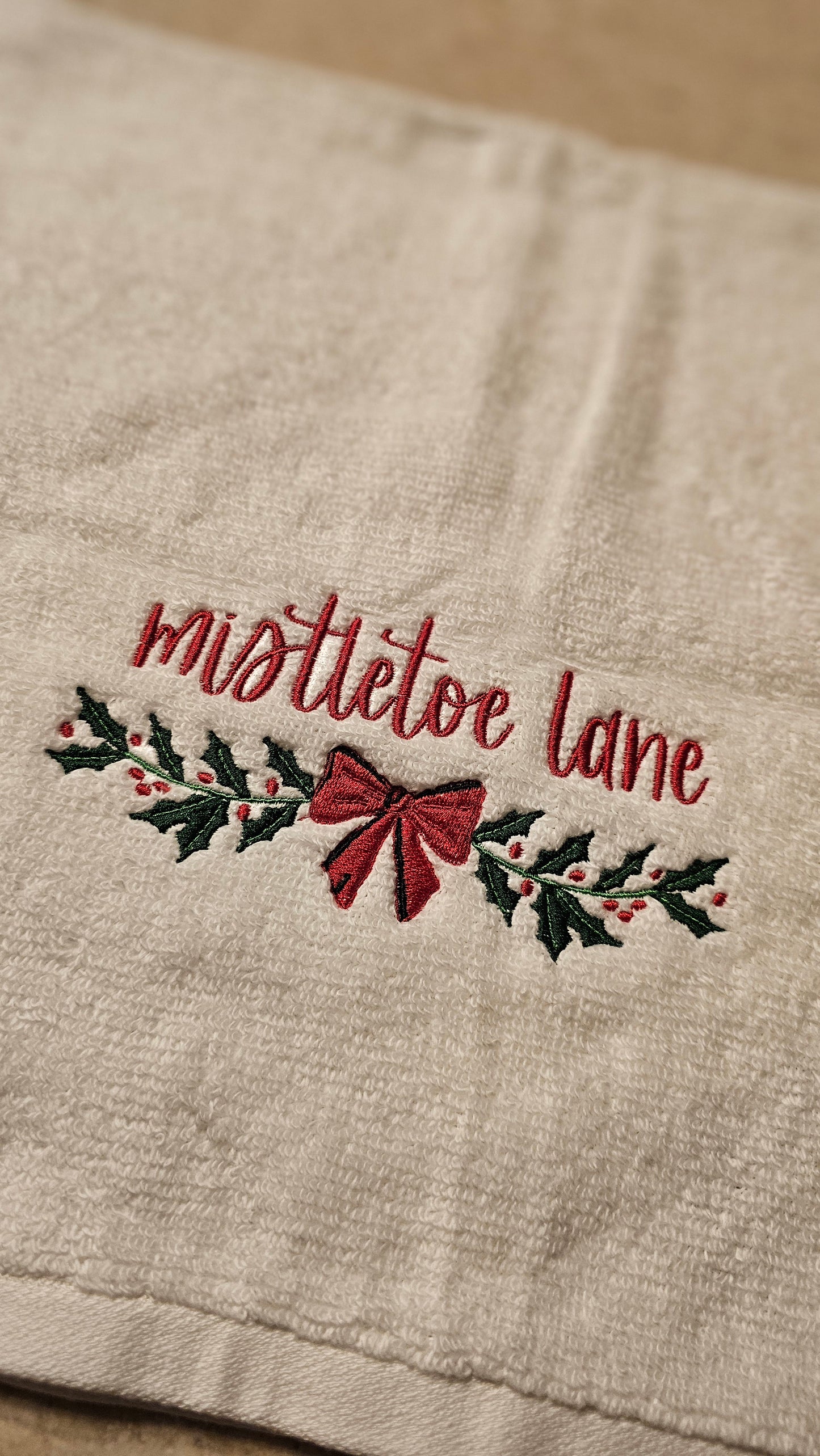 Embroidered Hand Towels