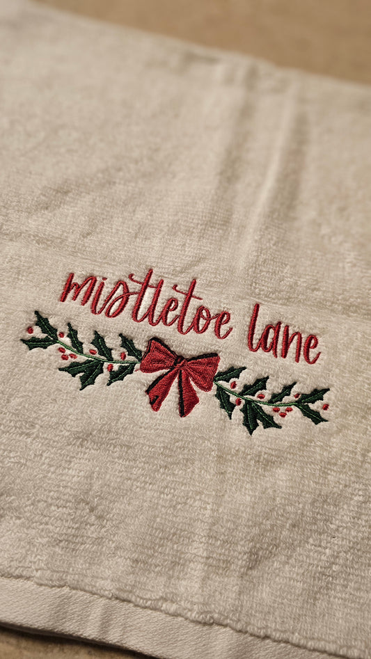 Embroidered Hand Towels