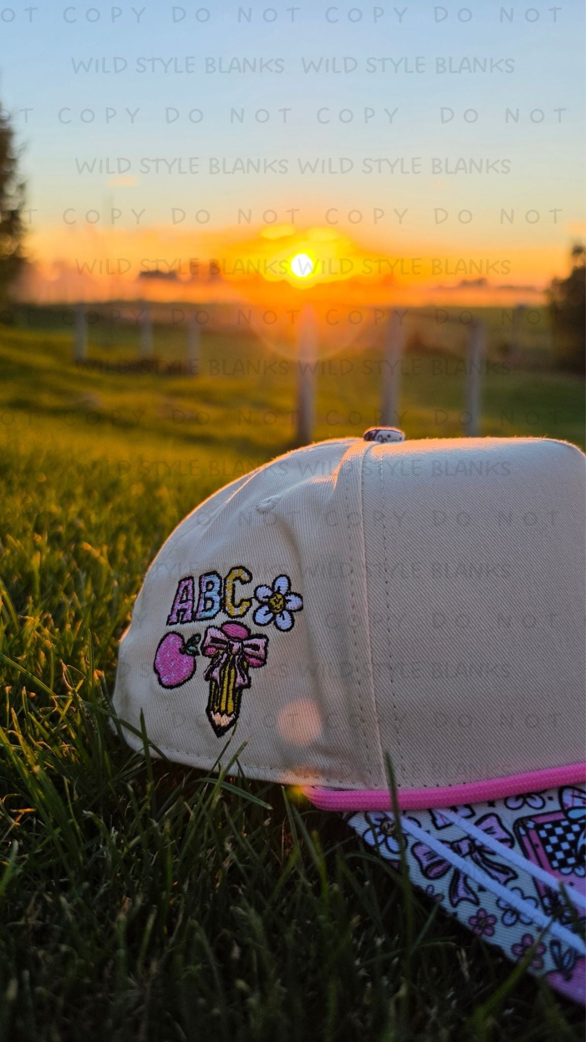School Teacher Blank Trucker Hat